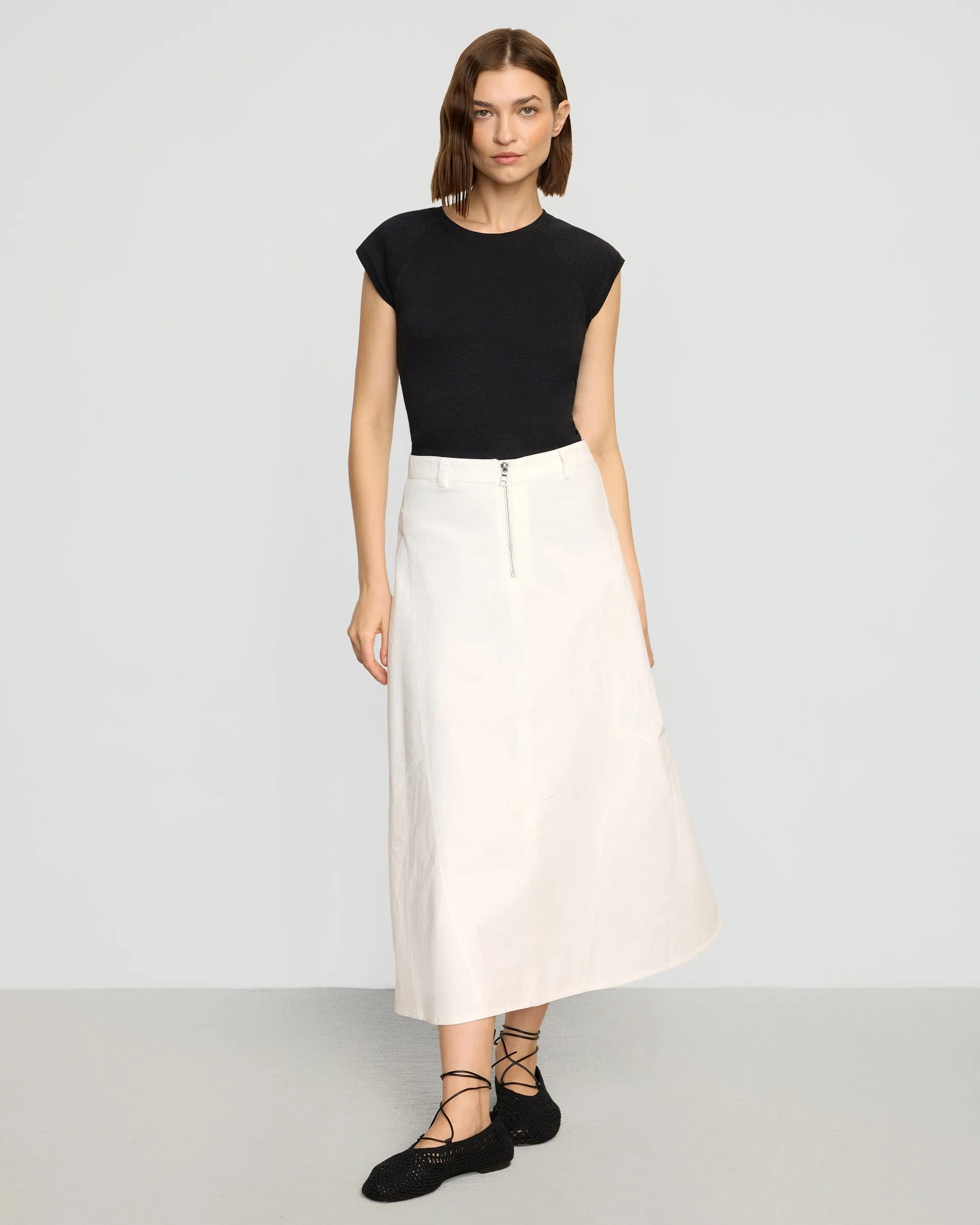Kiely Raglan Hemp-Organic Cotton Tee