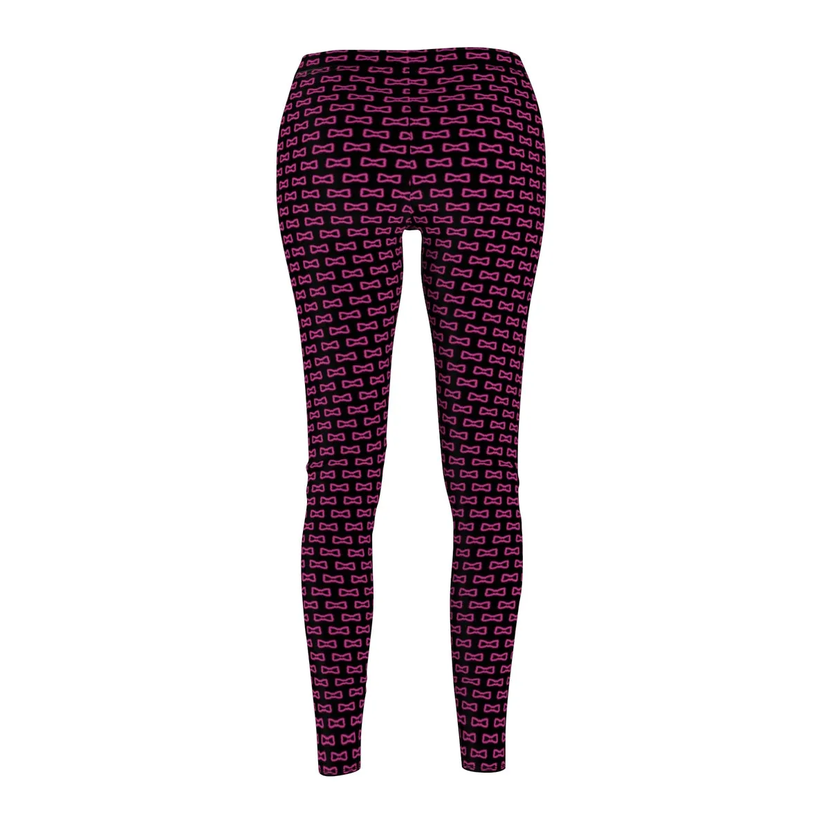 Lady B Black Bowtie Leggings