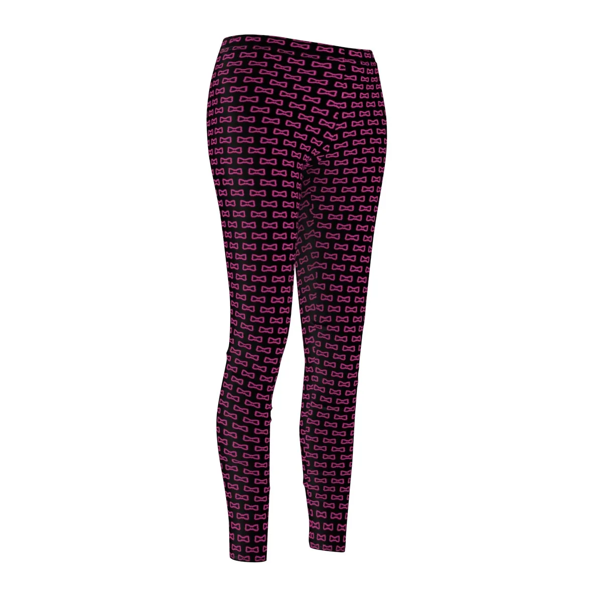 Lady B Black Bowtie Leggings