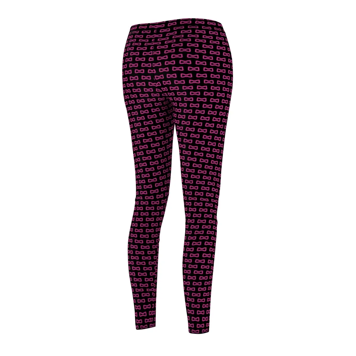 Lady B Black Bowtie Leggings