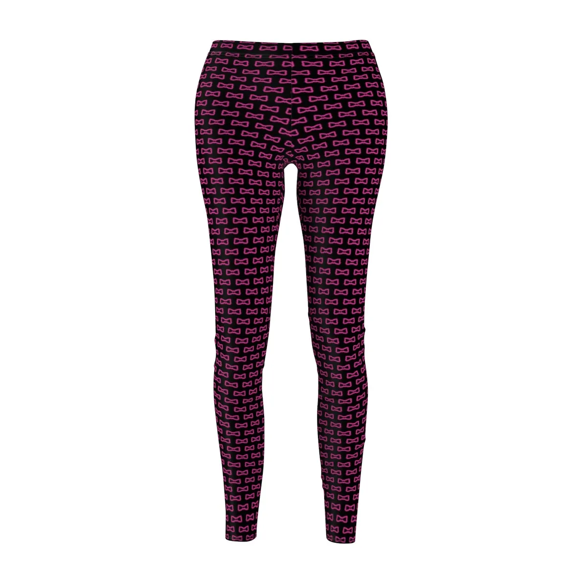 Lady B Black Bowtie Leggings