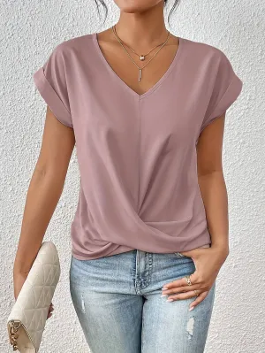 Laura® | Casual V-neck T-shirt