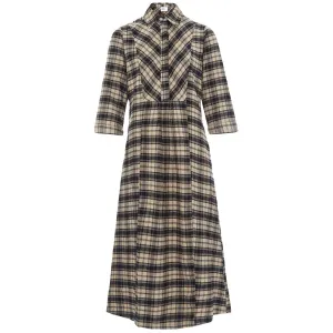 Leon & Harper Roxette Dress Check   Black