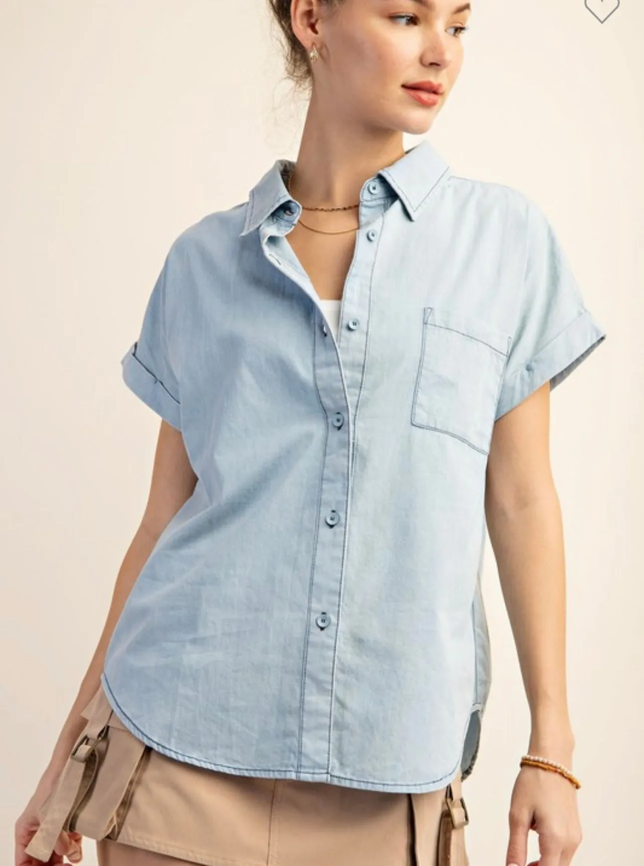 Light Tencel Blouse