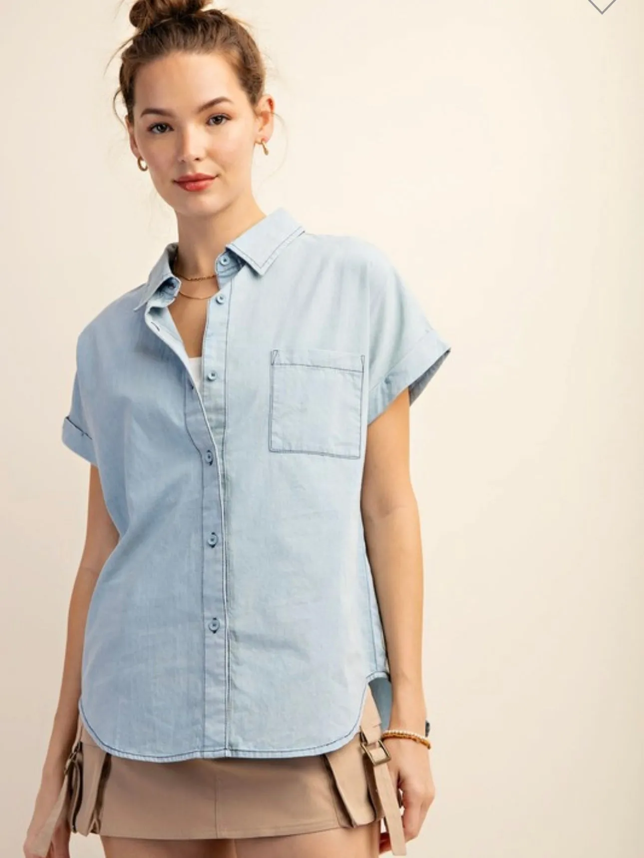 Light Tencel Blouse