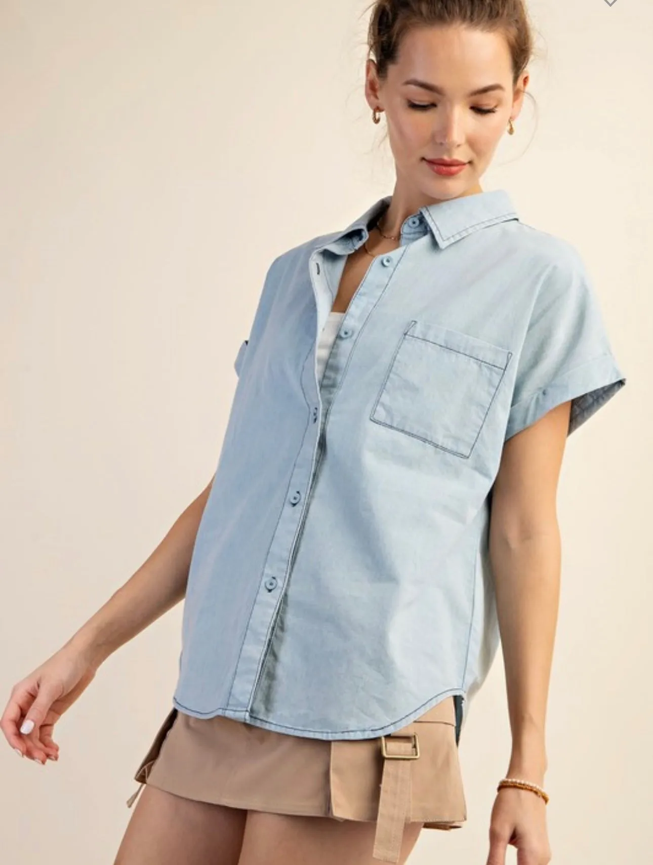 Light Tencel Blouse