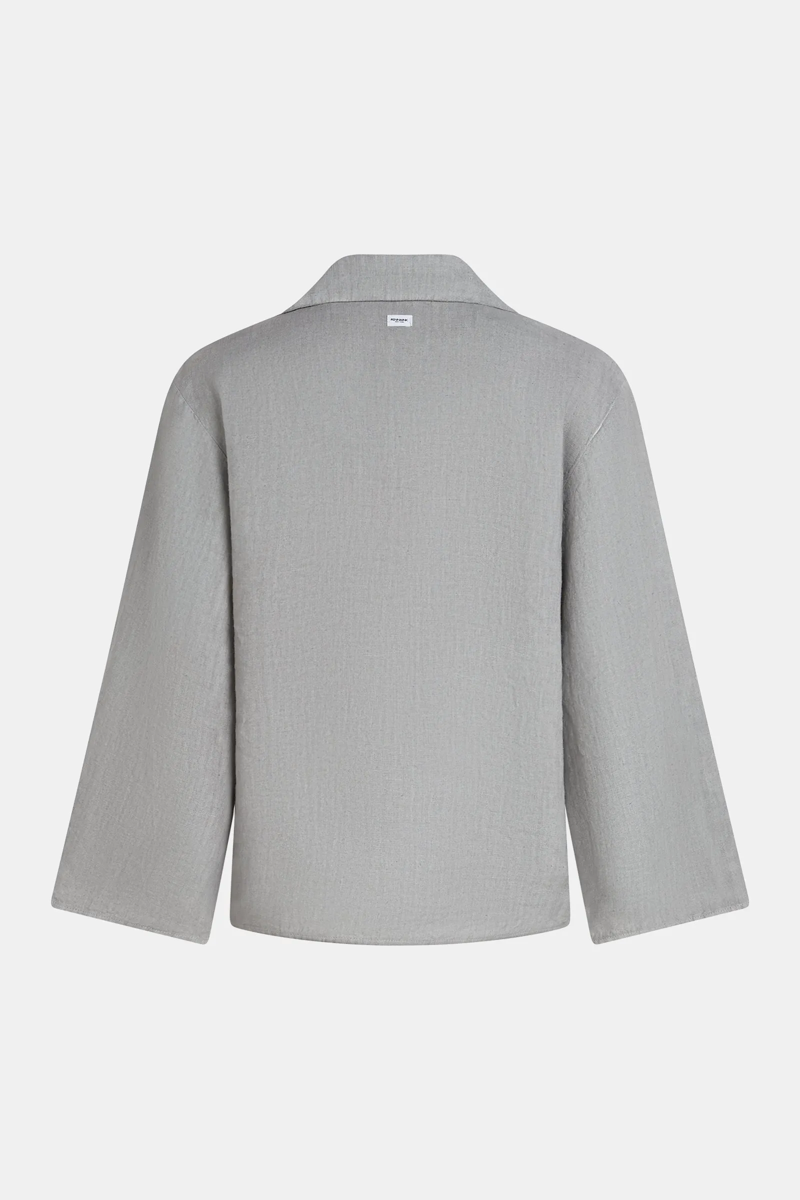 LINEN BLOUSE (S25Z748LTD) COOL GREY