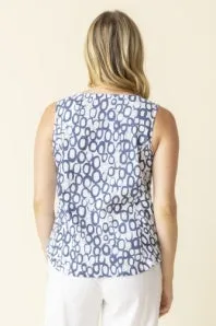 Linen Circle Veranda Tank
