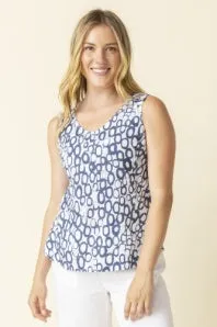 Linen Circle Veranda Tank