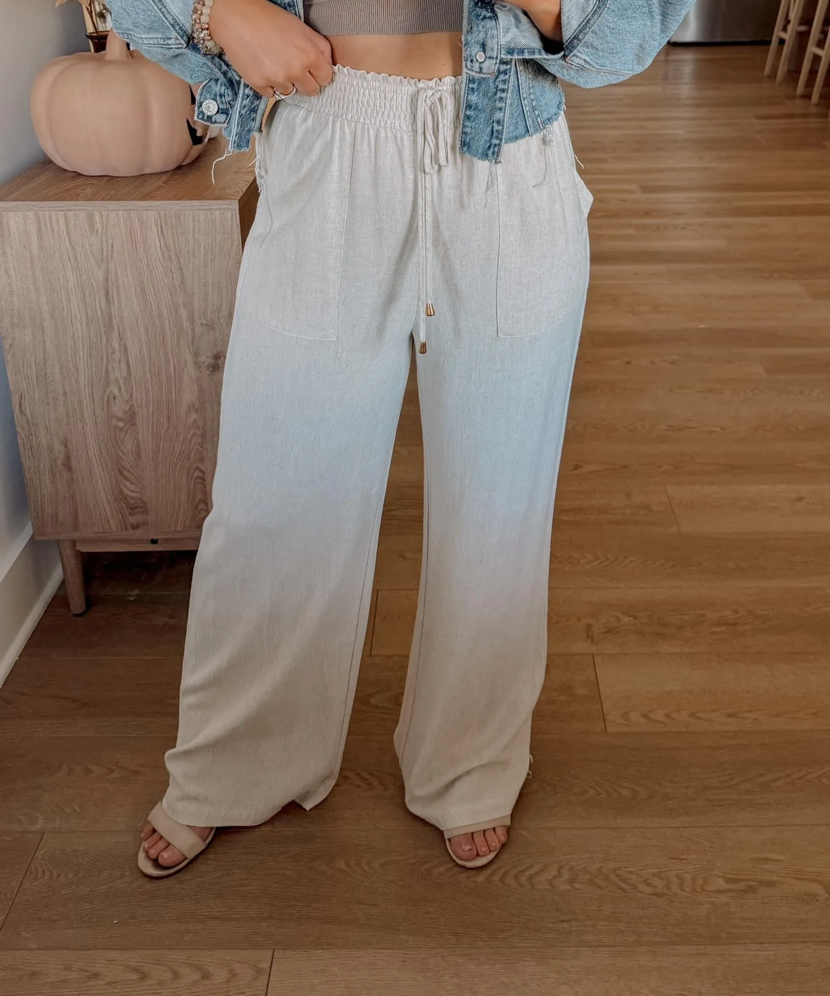 Linen Pants - Natural
