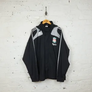 Liverpool FC Adidas Rain Jacket - Black - L