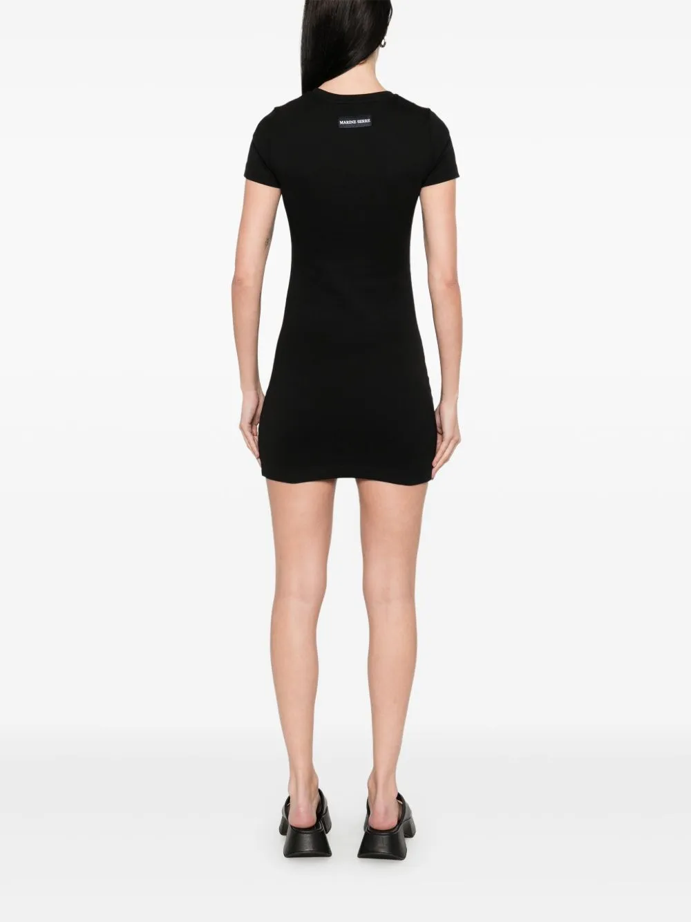 Logo cotton t-shirt dress