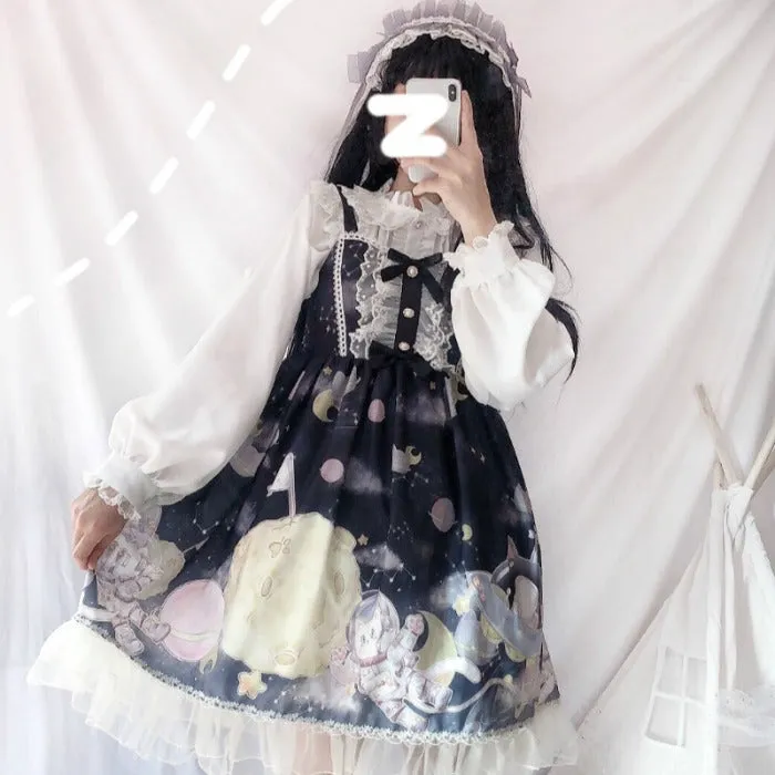 Lolita cat gradient jsk dress yc22783