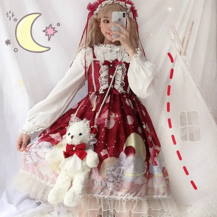 Lolita cat gradient jsk dress yc22783