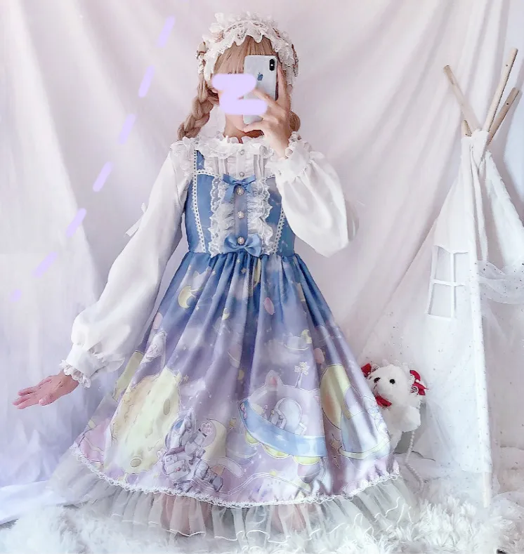 Lolita cat gradient jsk dress yc22783