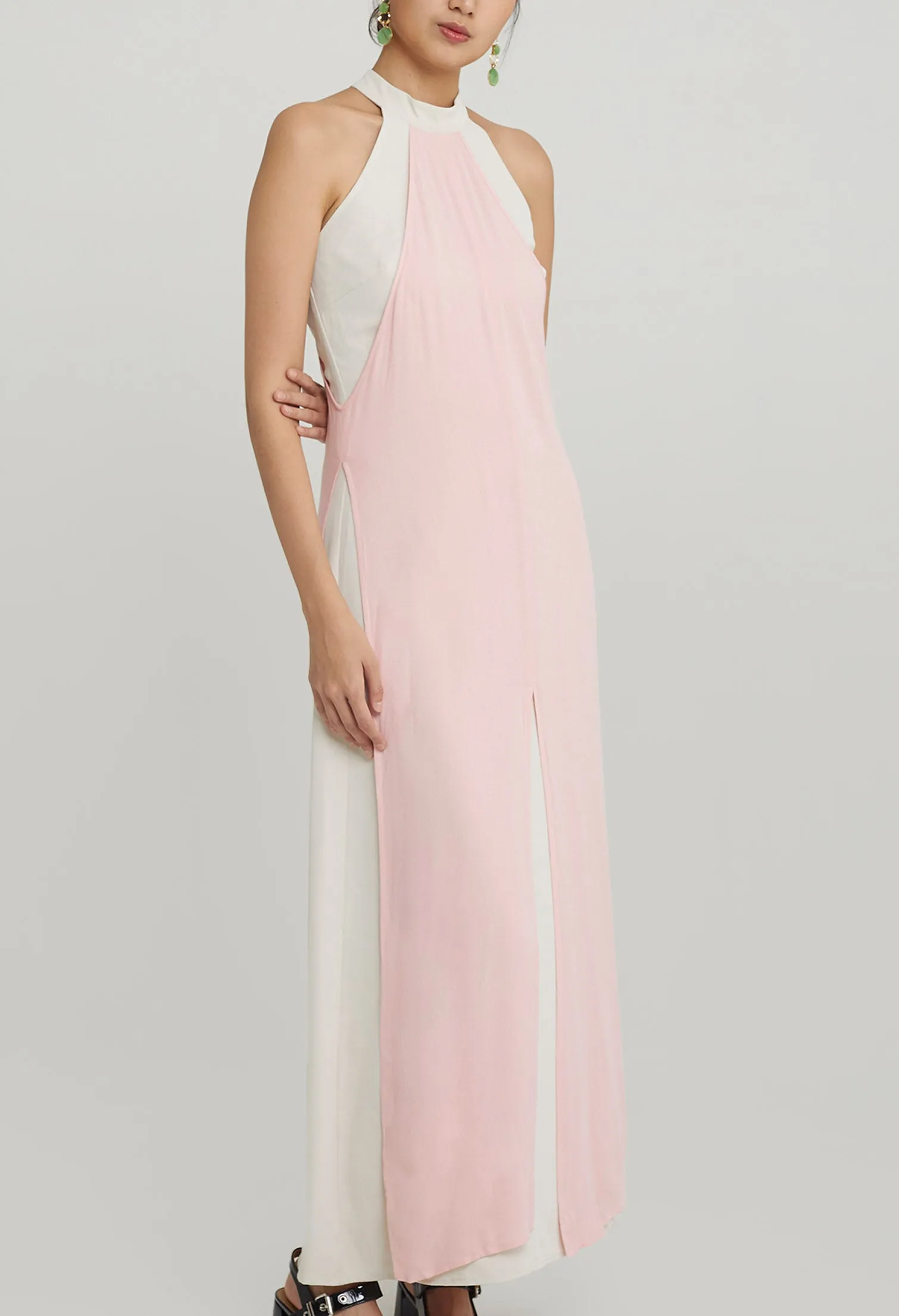 Lotus Bloom Maxi Dress