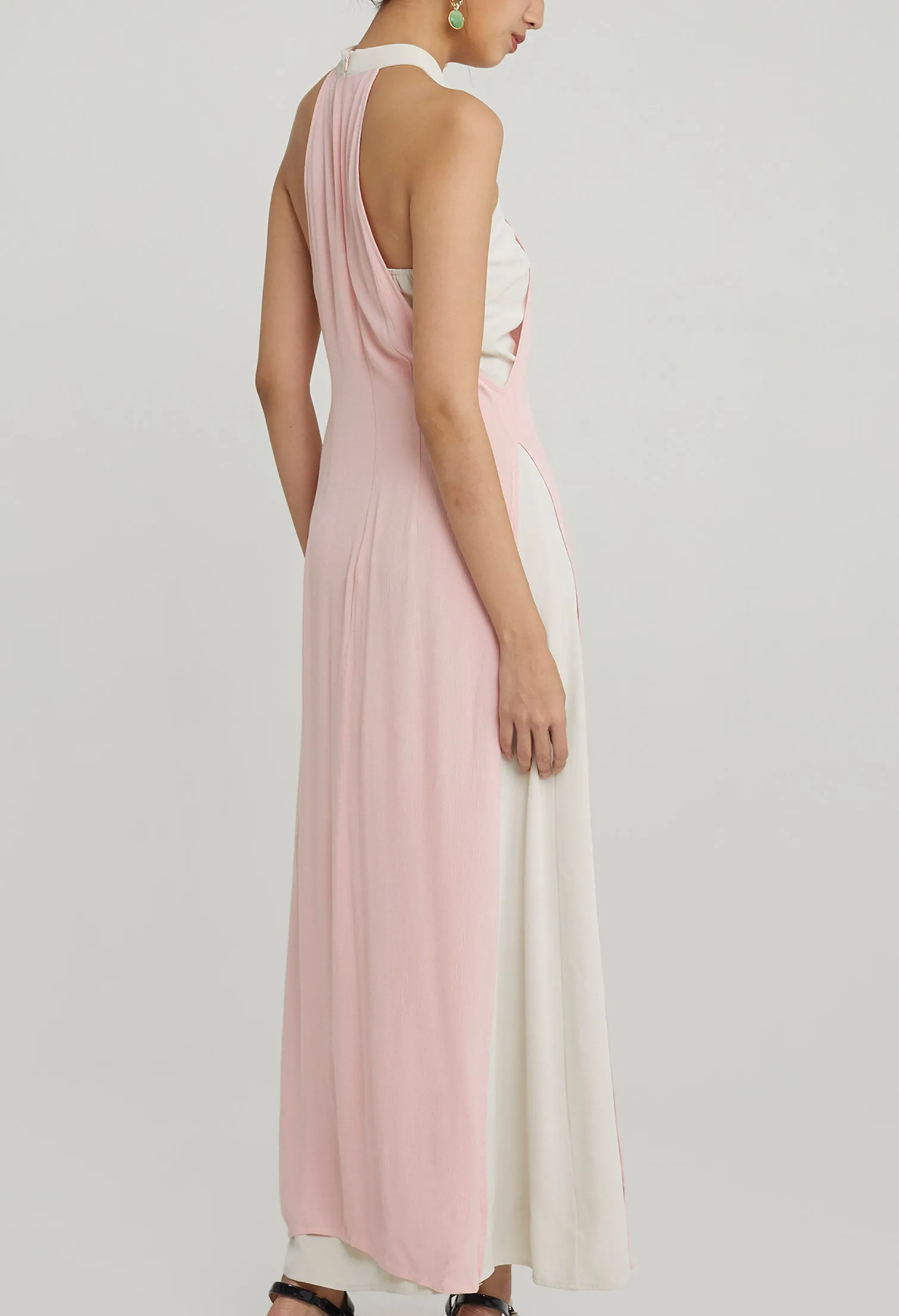 Lotus Bloom Maxi Dress