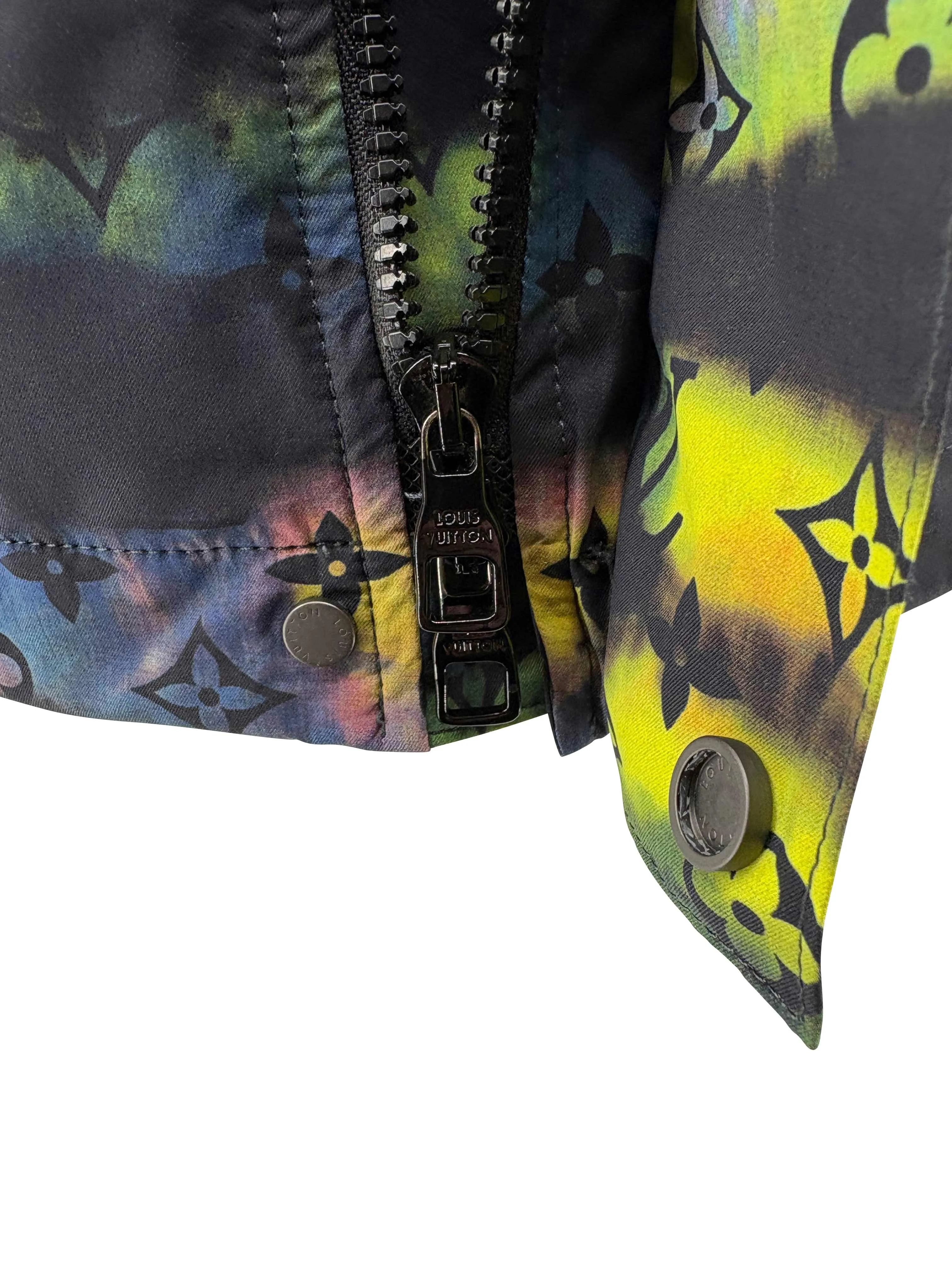 Louis Vuitton Tie-Dye Camo Monogram Windbreaker - Multicolour