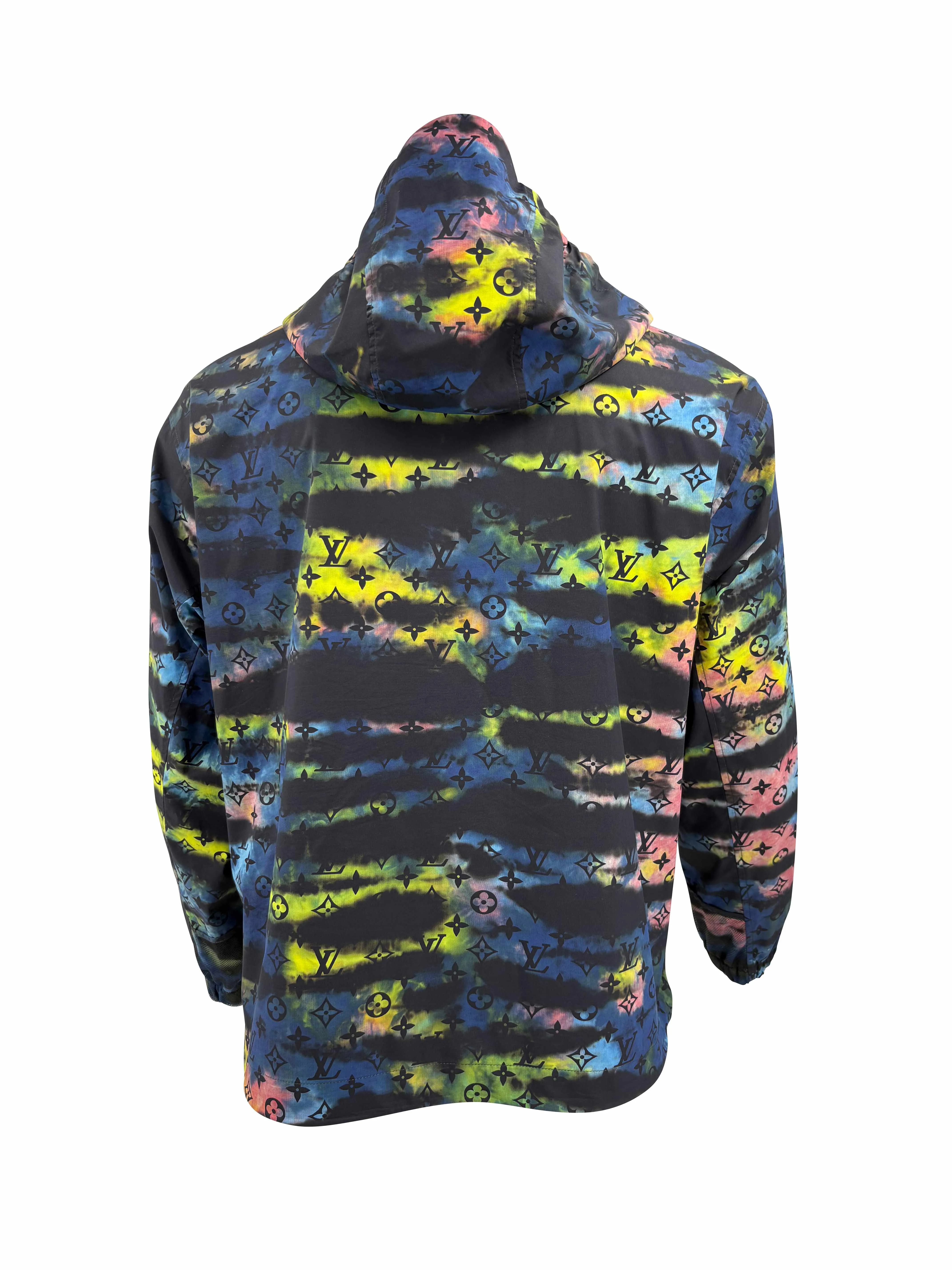 Louis Vuitton Tie-Dye Camo Monogram Windbreaker - Multicolour