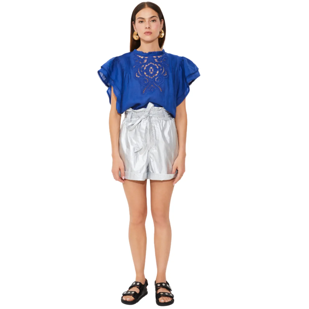 Love Blouse Royal Blue