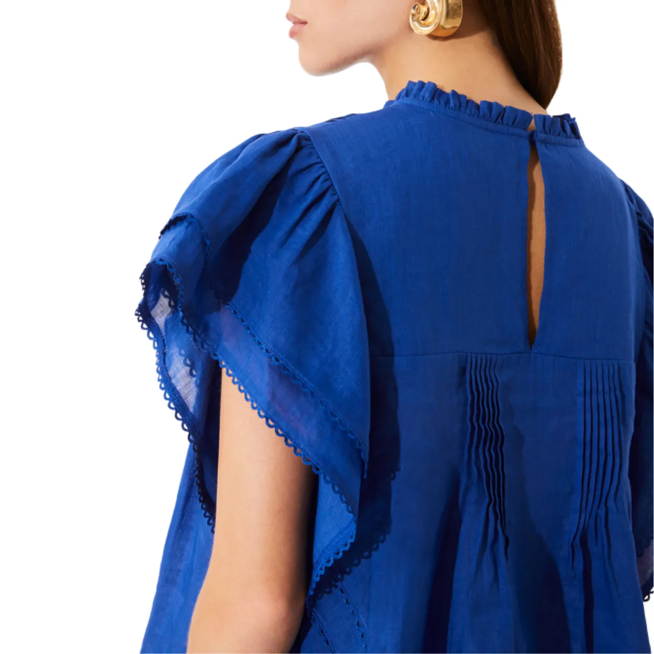 Love Blouse Royal Blue