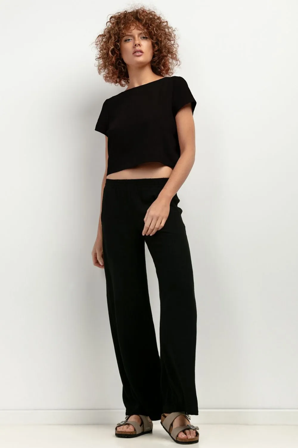 Luxe Linen Blend Short Blouse