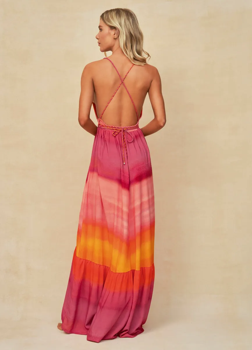 Maaji Sunrise Dye Moon Bay Long Dress