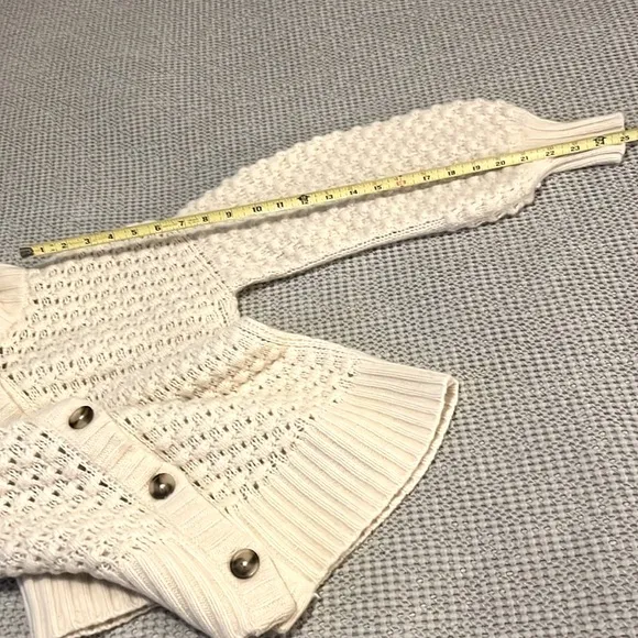 Madewell Surrey Bobble Popcorn Knit Cardi Sweaterer
