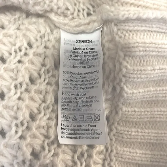 Madewell Surrey Bobble Popcorn Knit Cardi Sweaterer