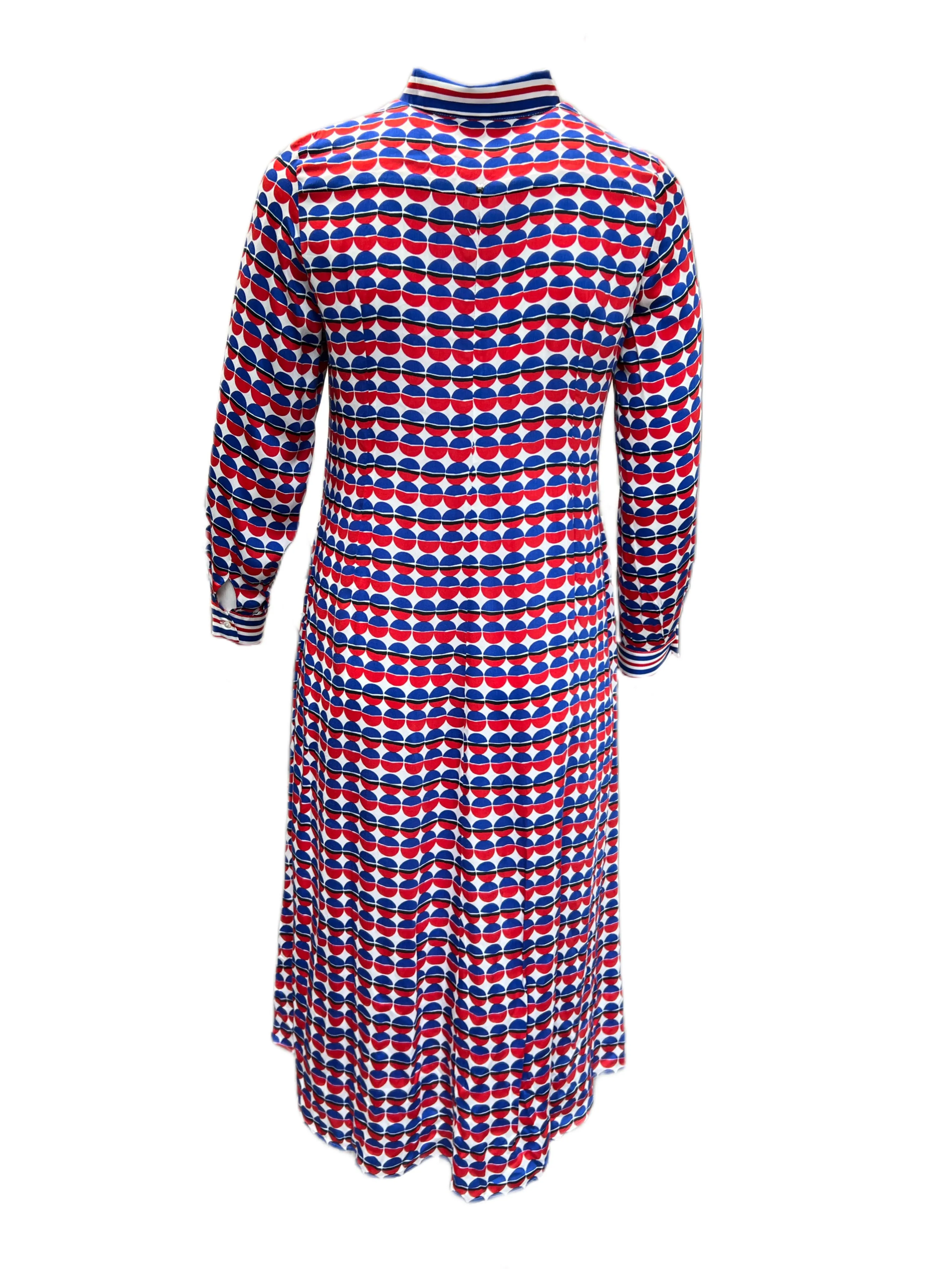 Marina Rinaldi Women's Red Dativo Viscose Shirt Dress Size 8W/17 NWT