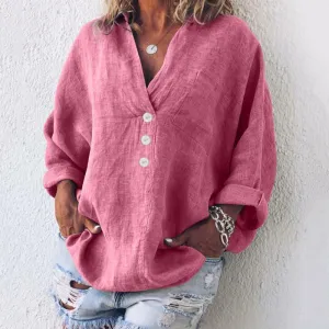 Maya - Elegant linen shirt