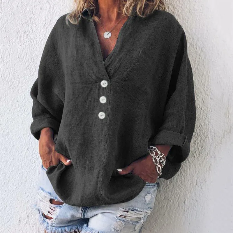Maya - Elegant linen shirt
