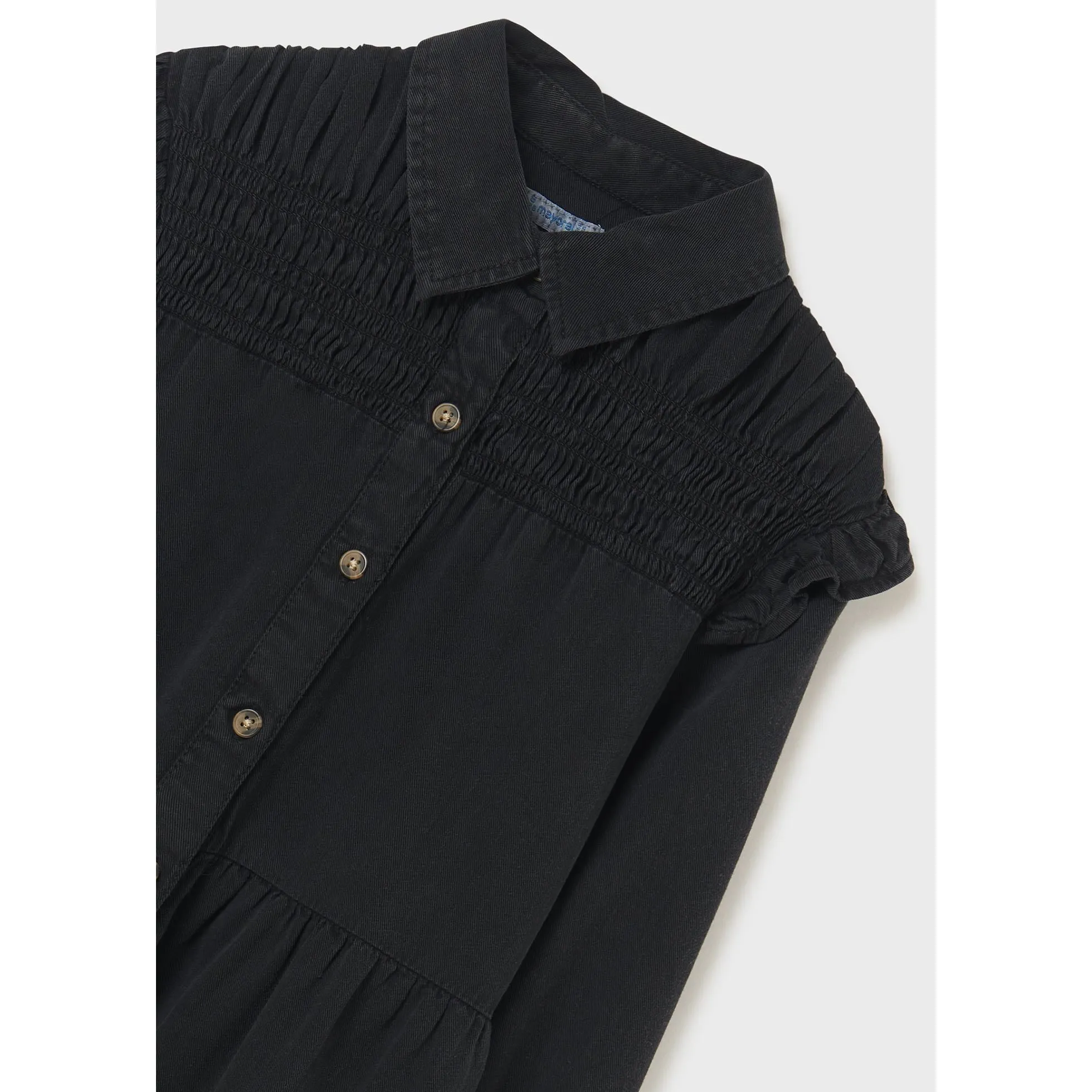 Mayoral Denim Dress - Grey
