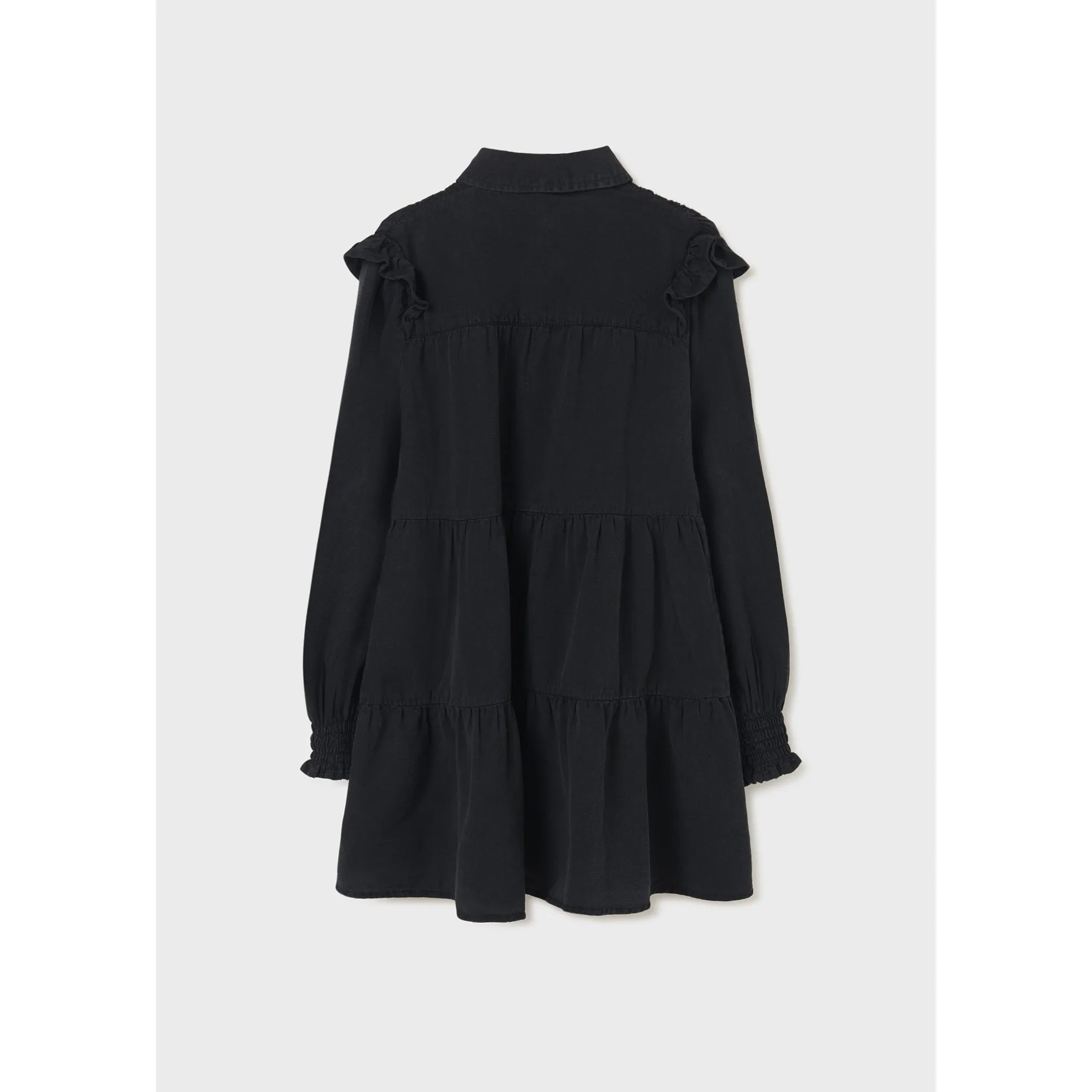 Mayoral Denim Dress - Grey
