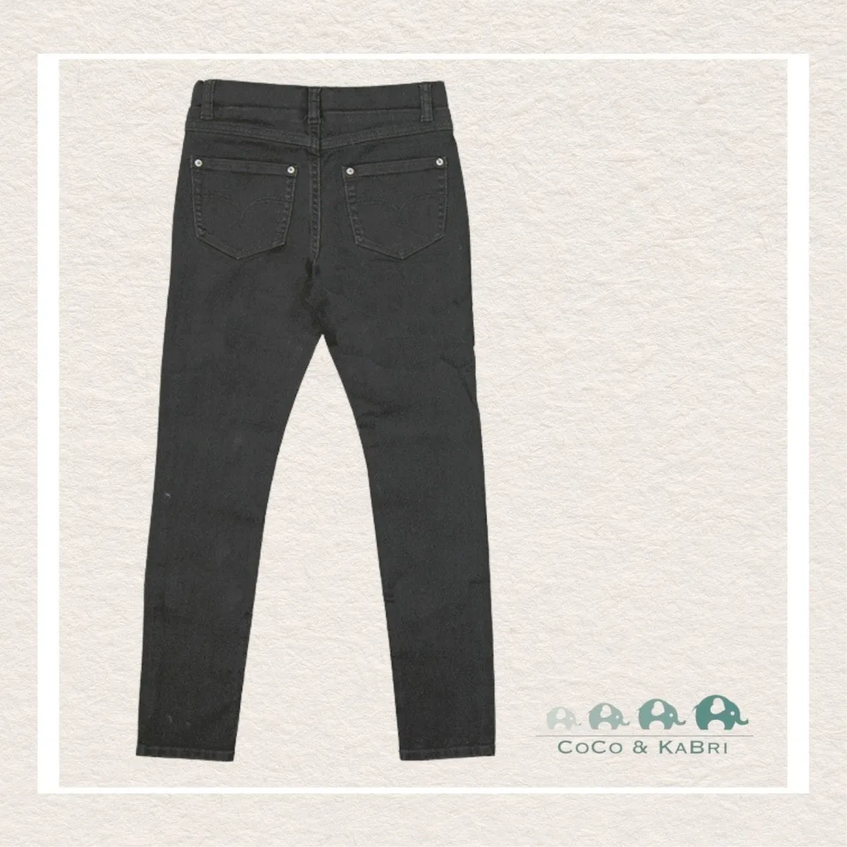 Mayoral: Girls Denim Pants (Skinny)  - Black
