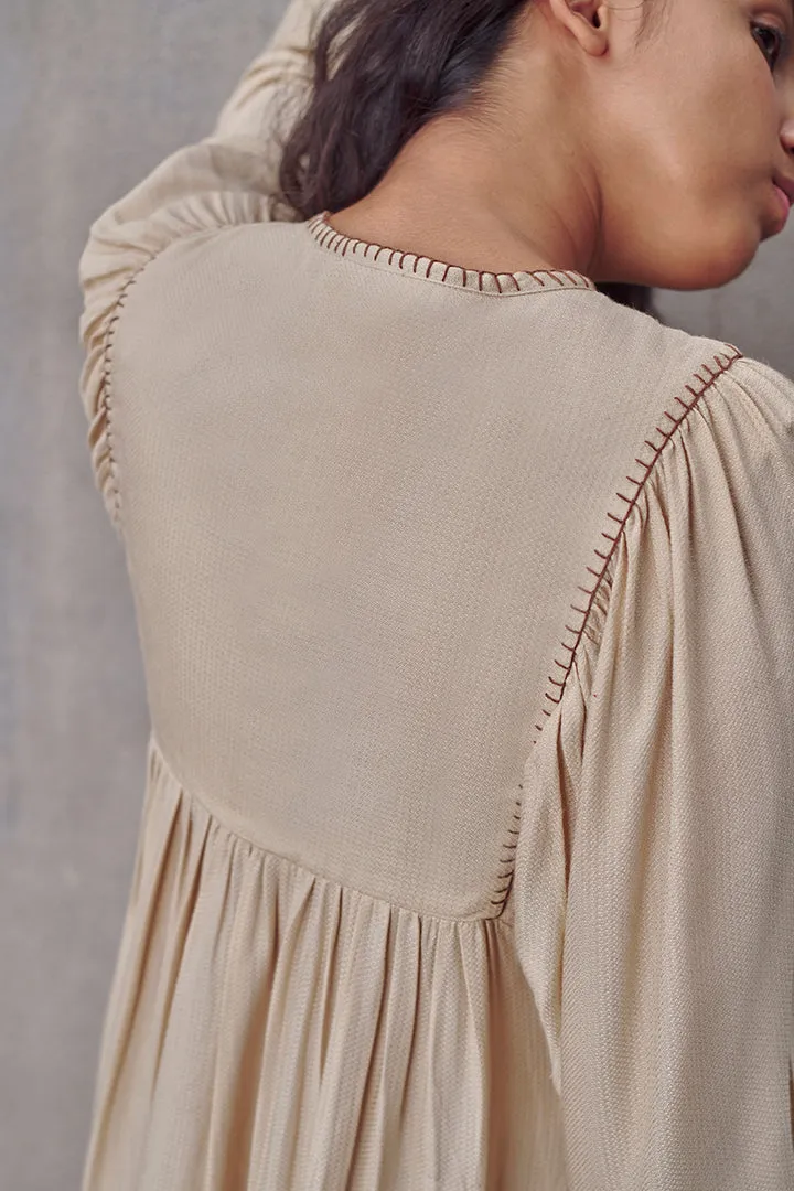 Meadow Corn Husk Maxi Dress