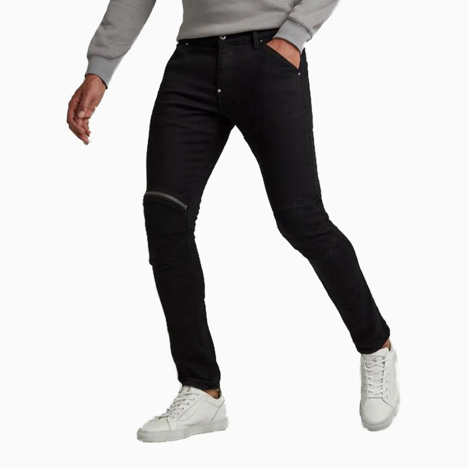 Men's 5620 3D Zip Knee Skinny Denim Jeans