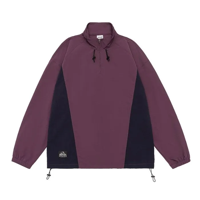 Men's Relaxed-Fit Windproof Jacket with Drawstring Hem
