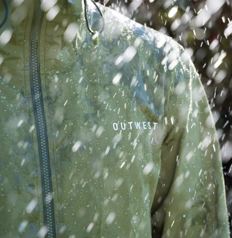 Mens Séasúr Waterpoof Jacket - Olive Green