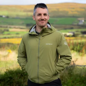 Mens Séasúr Waterpoof Jacket - Olive Green