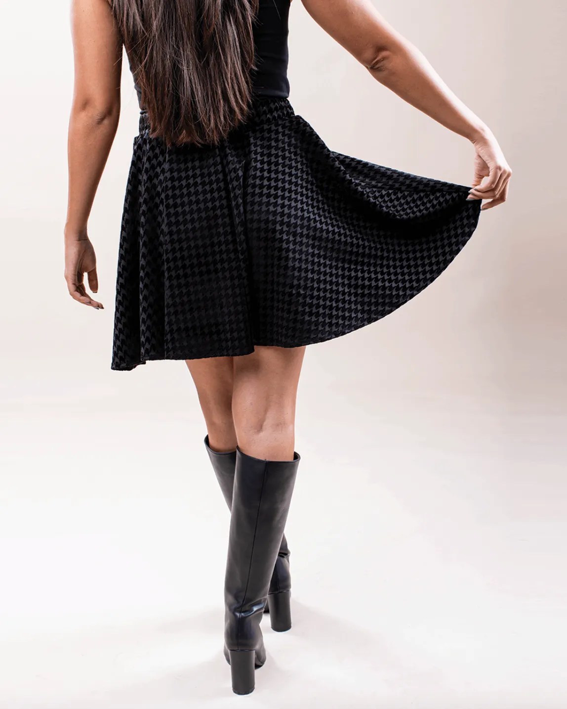 Mini Velvet Skirts