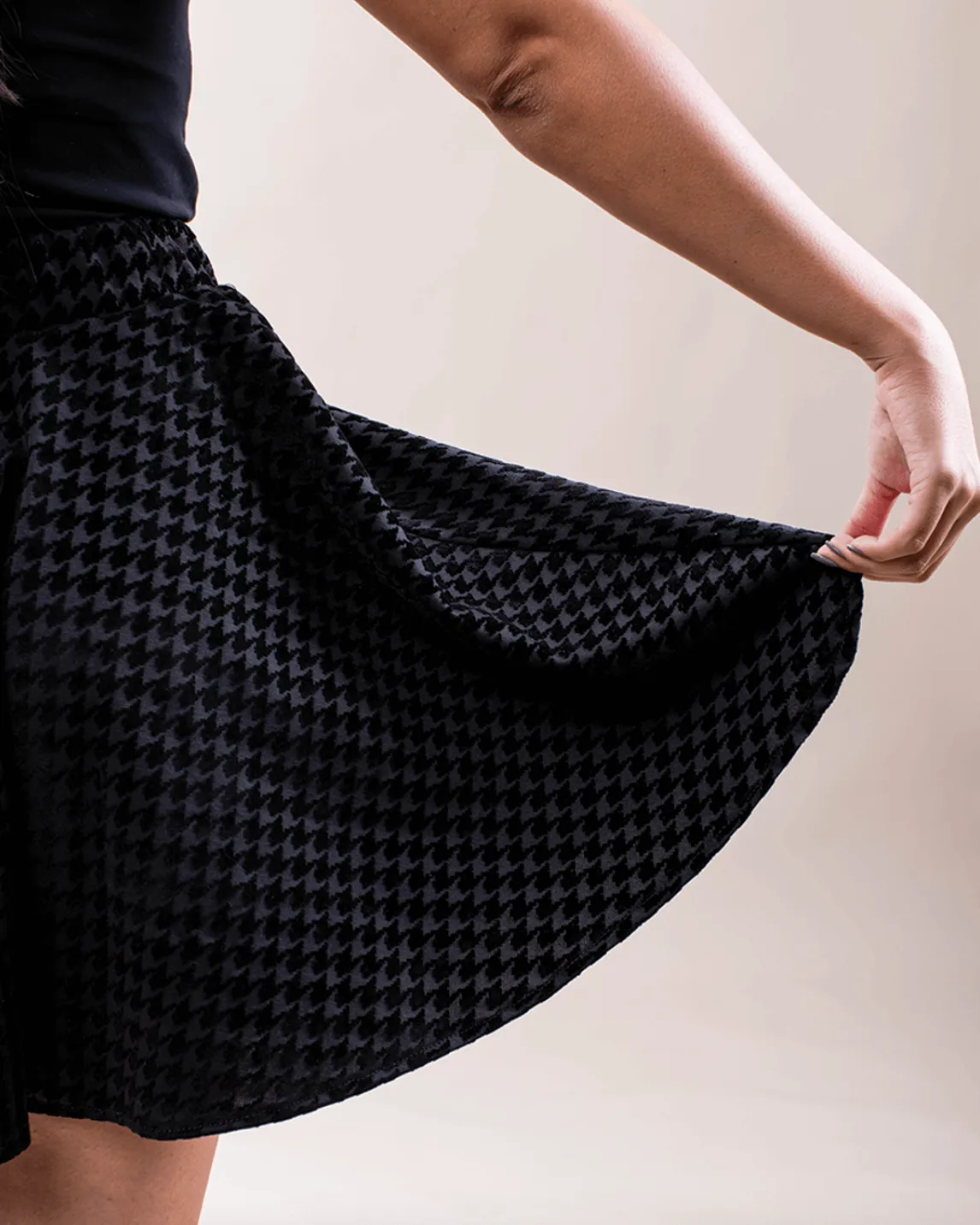 Mini Velvet Skirts