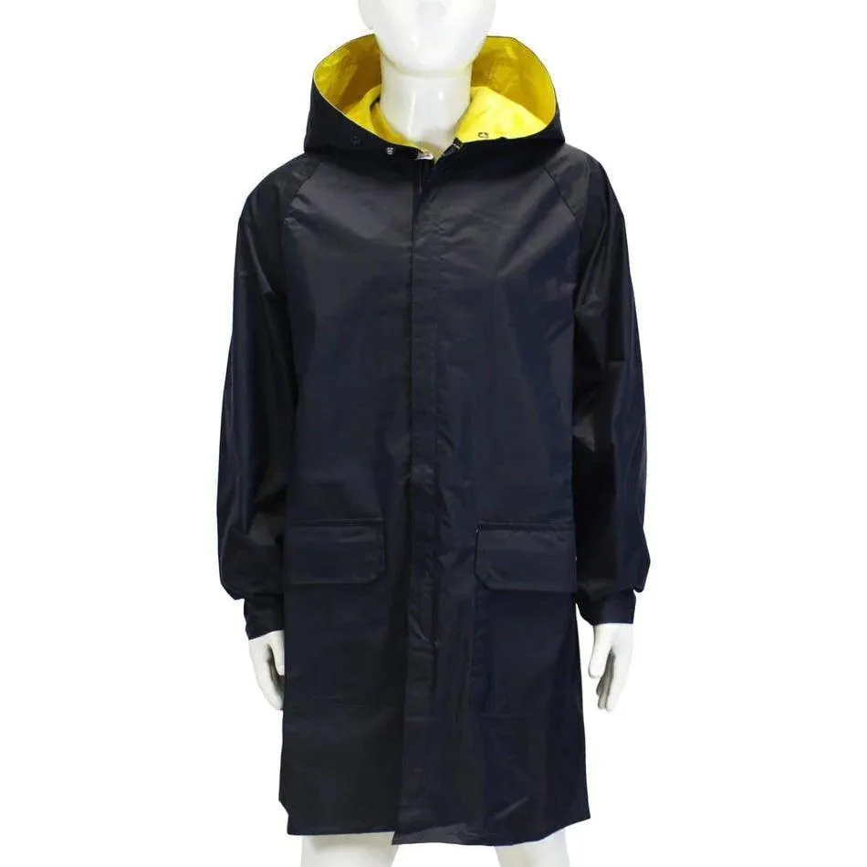 MTC Kids Unisex Nylon Reversible Rain Parka Jacket (Sizes 2 - 14)