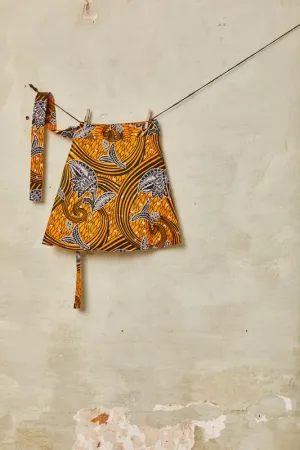 Mwanamke Mini Wrap Skirt