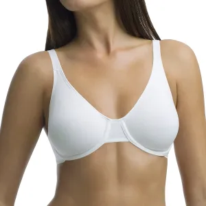 New Fruit of the Loom Womens Cotton Stretch Extreme Comfort Bra, White, Sz 40C!