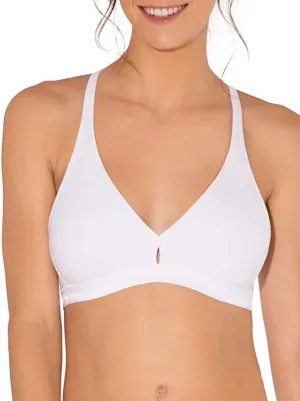 New Fruit of the Loom Womens Unlined Underwire Bra, White, Sz 34D! You'll get a soft cotton bra that is ideal for wearing under t-shirts, blouses and V-necks