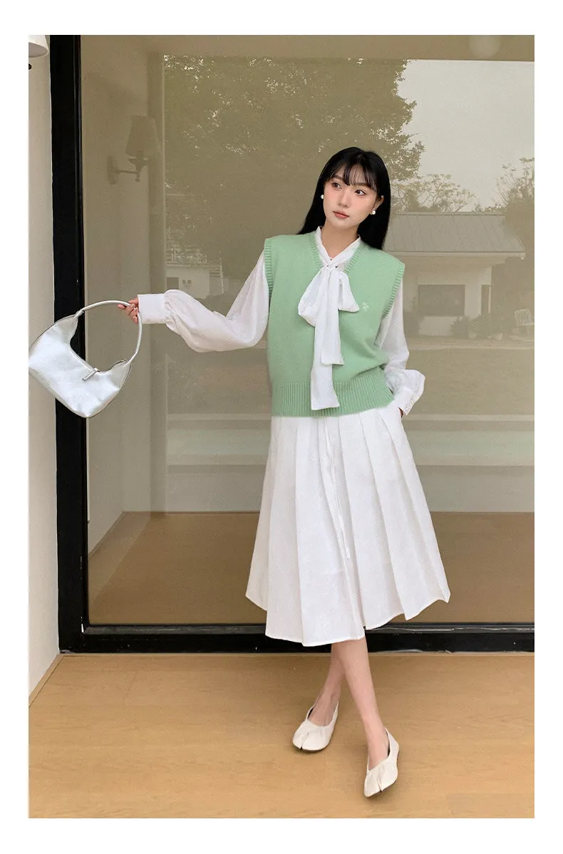 New Pleated skirt