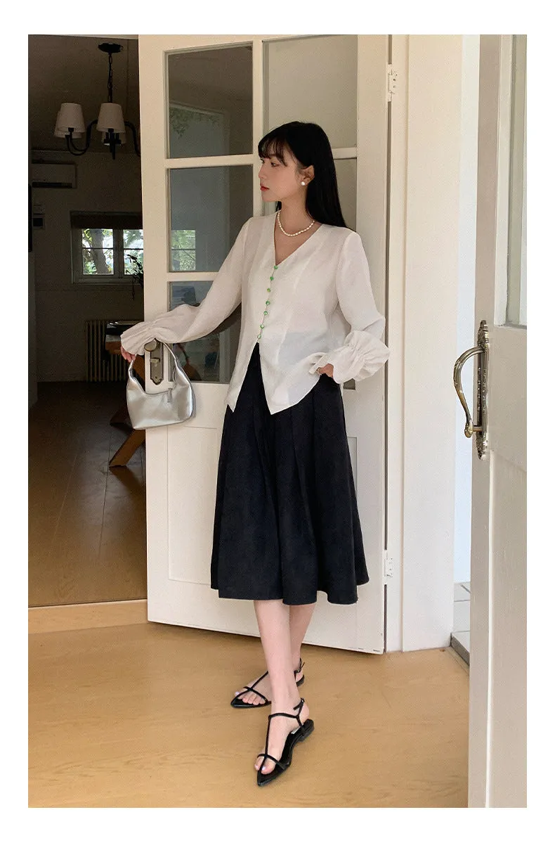 New Pleated skirt