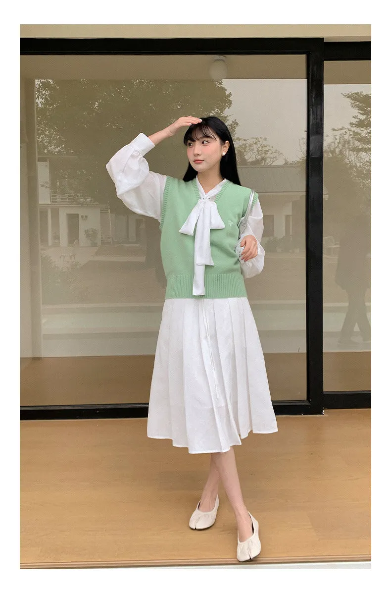 New Pleated skirt