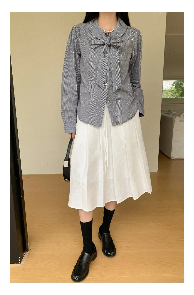 New Pleated skirt